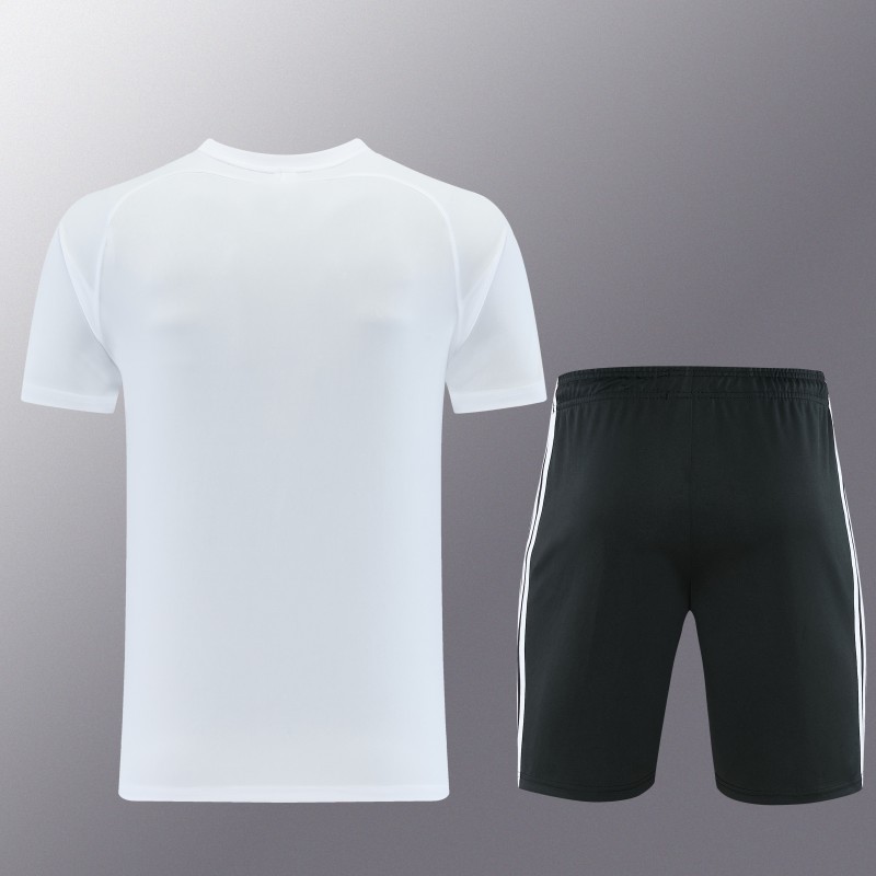 26/27 Adidas 16 White Short Sleeve+Soccer Shorts