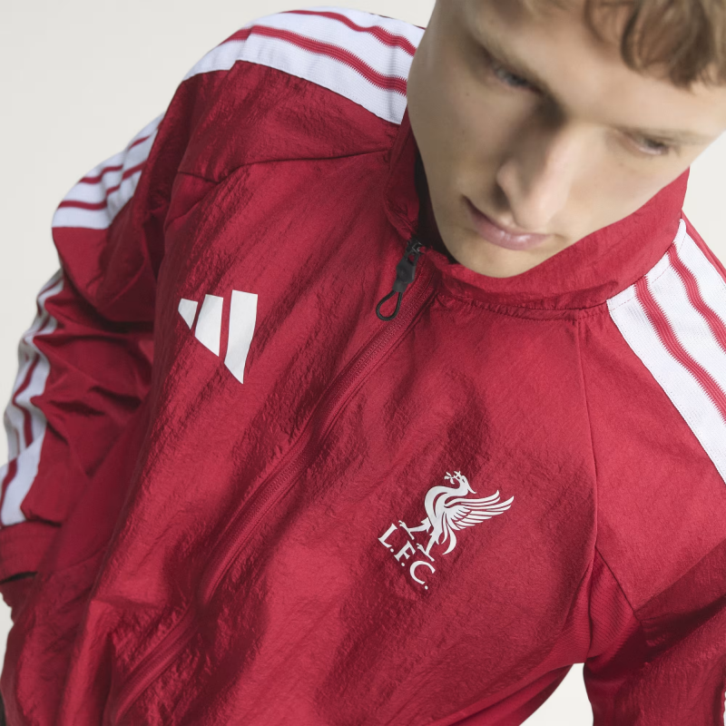 26/27 Liverpool FC Red  Full Zipper Windbreaker Jacket