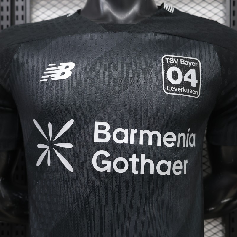 Player Version 26/27 Bayer 04 Leverkusen Third Black Jersey