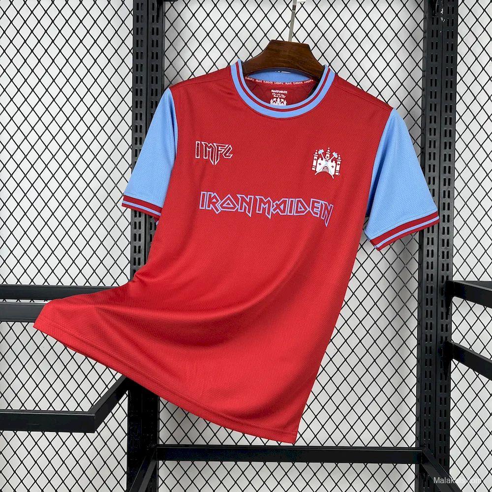 2025/26 Mens West Ham United X Iron Maiden 50th Anniversary Jersey