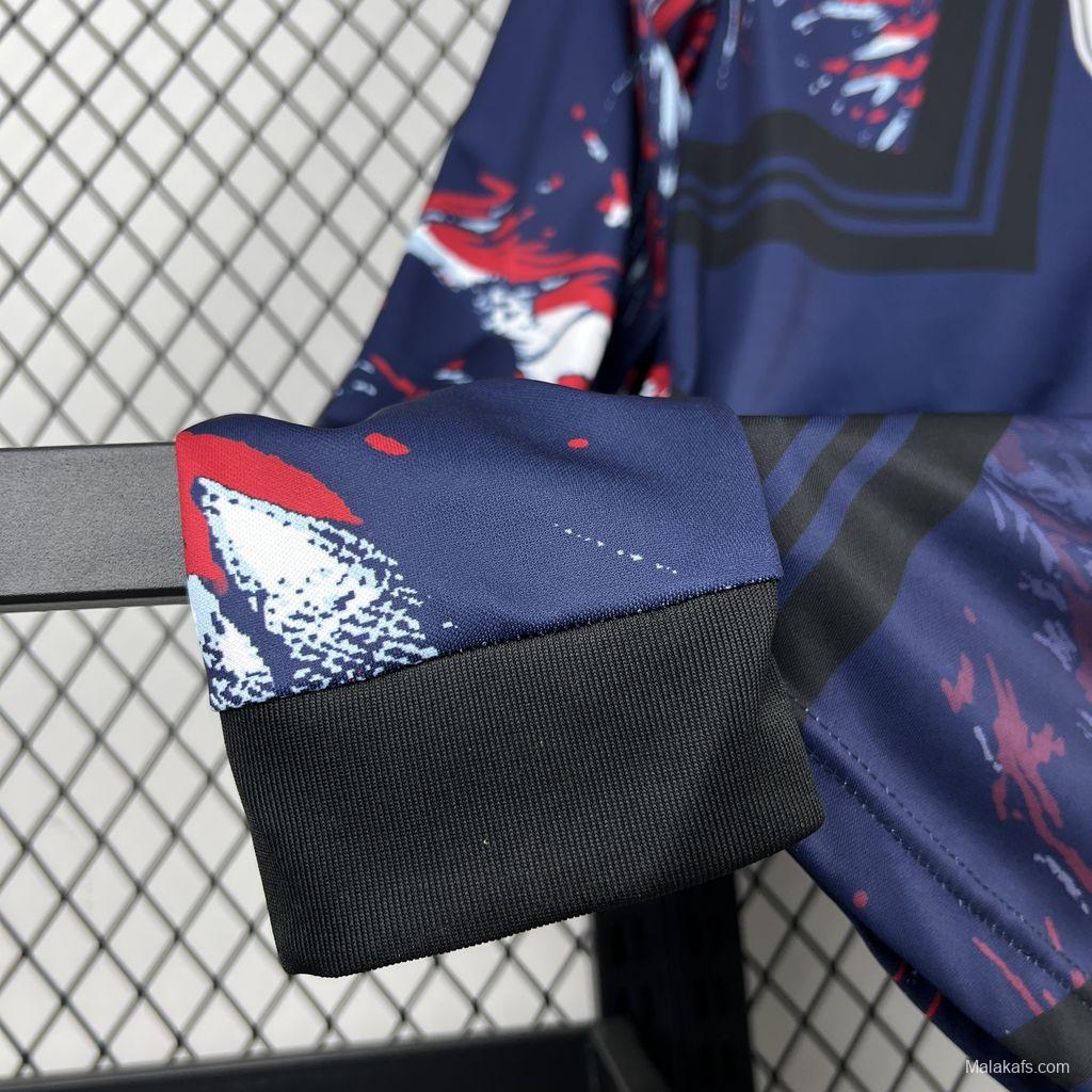 2026 Mens England Hollywood Goalkeeper Long Sleeve Jersey