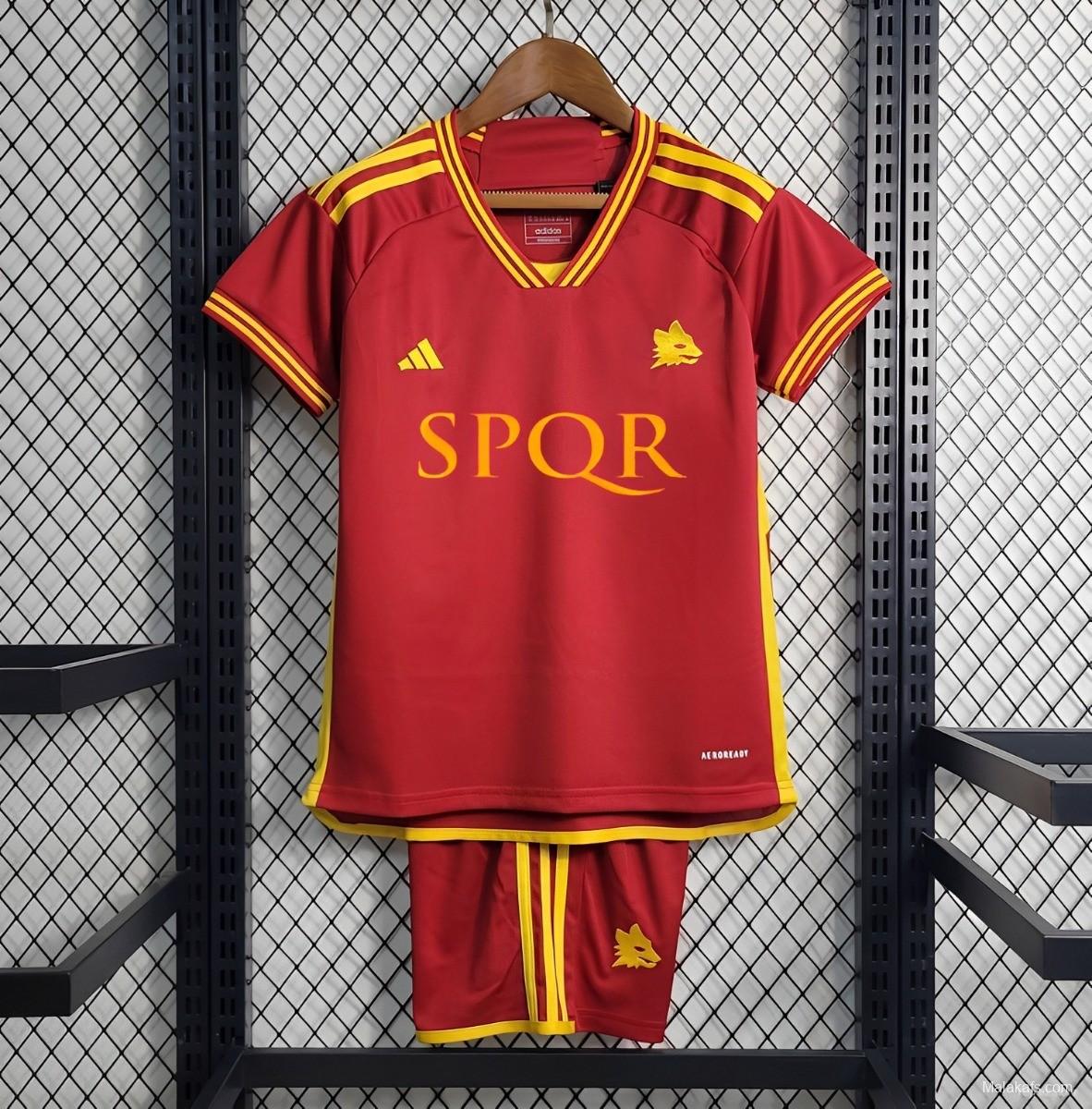 23/24 Kids Roma Home Jersey