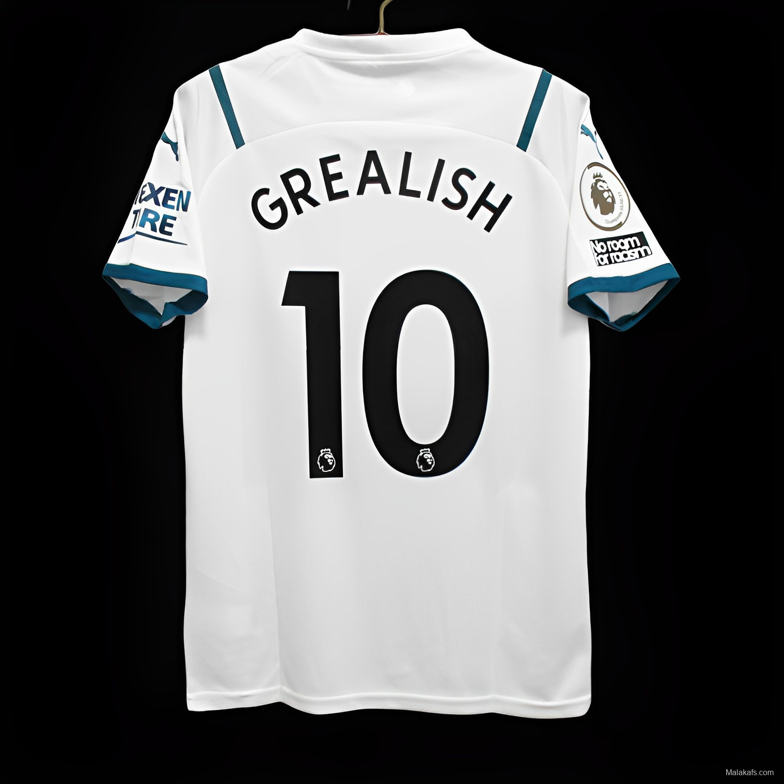 Retro 21/22 Manchester City Away White Jersey