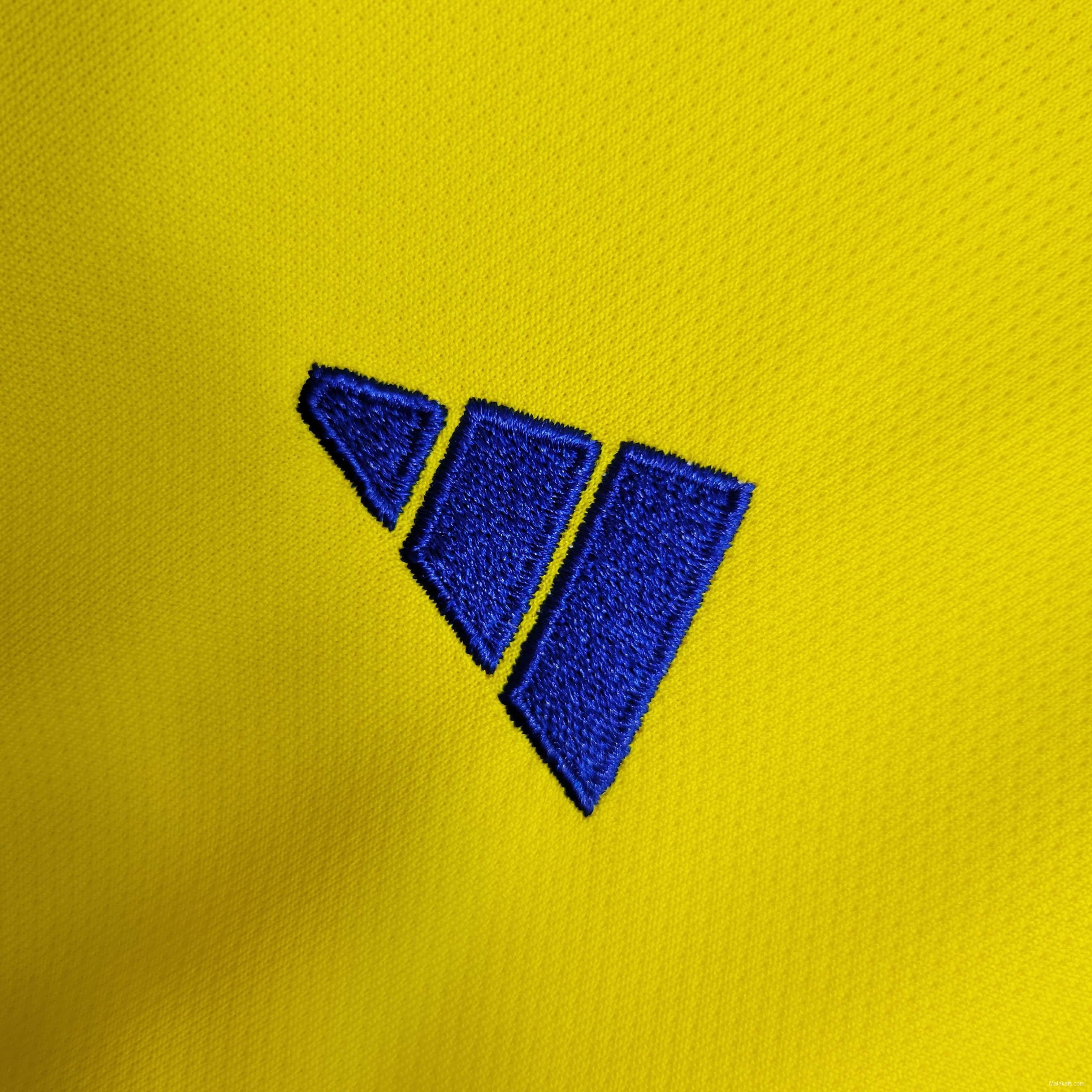 23/24 Kids Boca Juniors Away Yellow Jersey