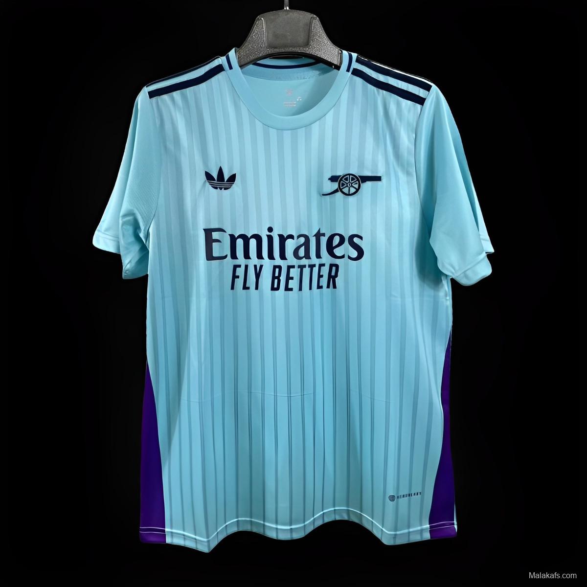 24/25 Arsenal Away Blue Jersey