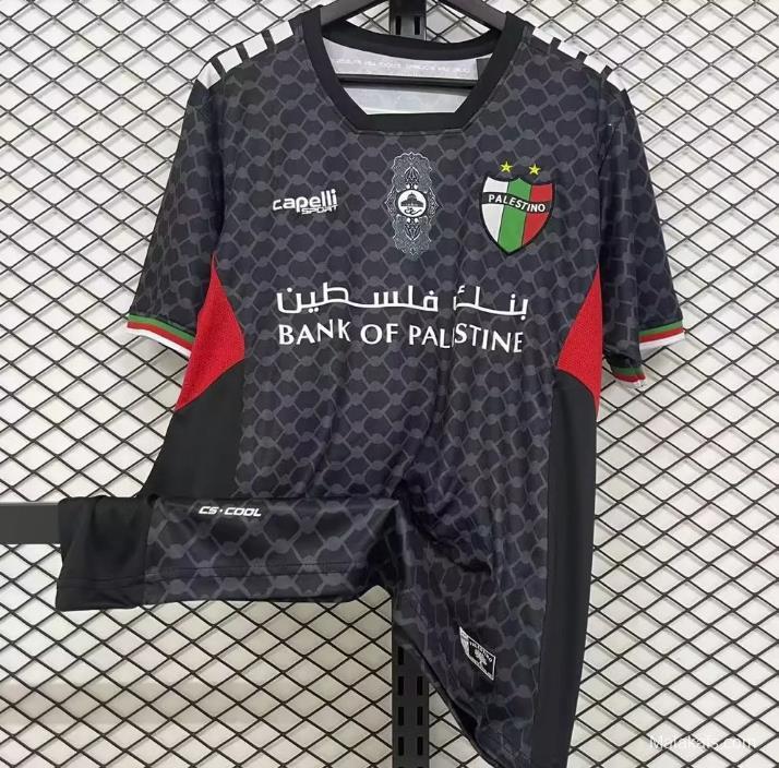 24/25 CD Palestino Away Black Jersey