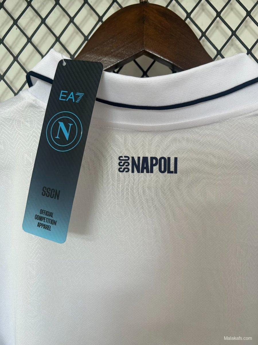 24/25 SS Napoli Away White Jersey