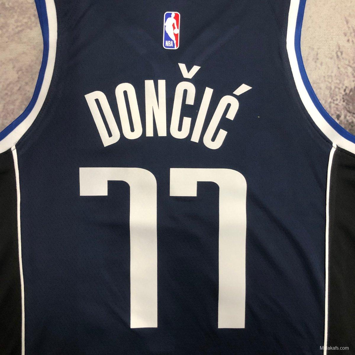 Dallas Mavericks Luka Doncic #77 2023/24 Away Jersey
