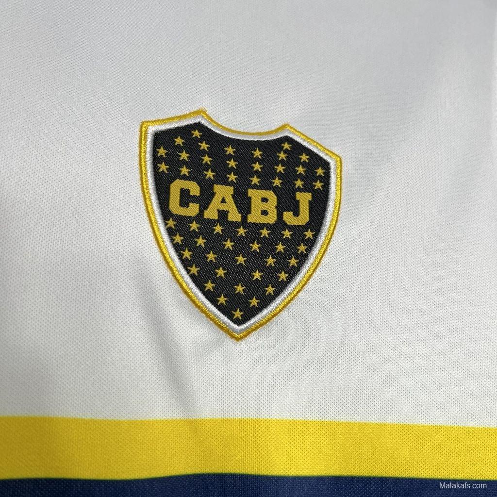 Retro 96/97 Boca Juniors Away White Jersey