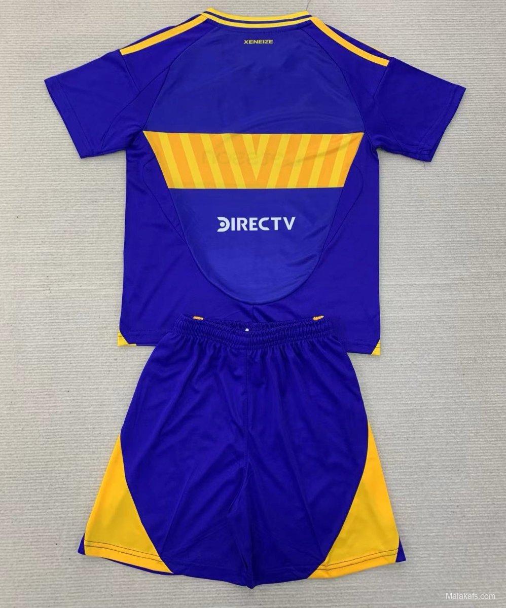 24/25 Kids Boca Juniors Home Kit