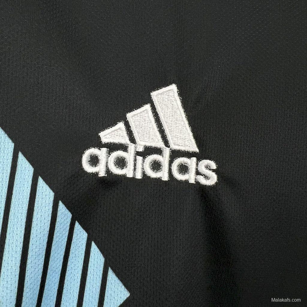 Retro 2018 Argentina Away Black Jersey