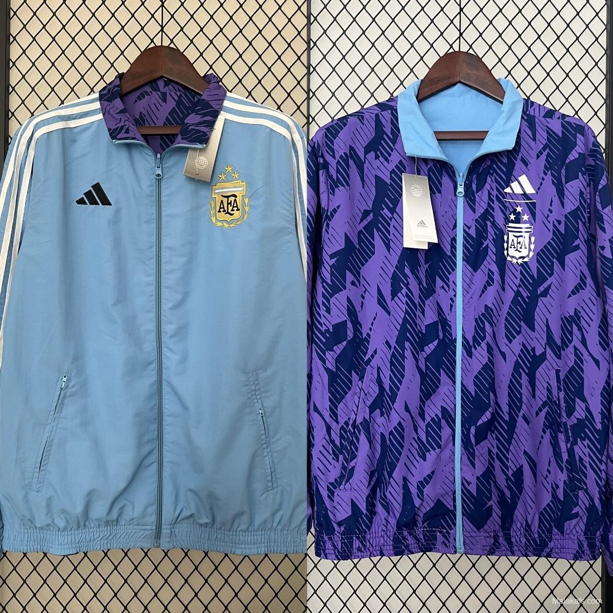 2024 Argentina Reversible Jacket Windbreaker