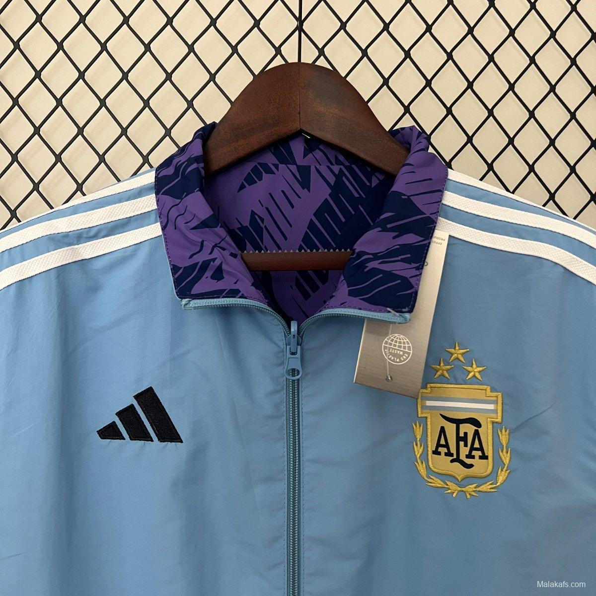 2024 Argentina Reversible Jacket Windbreaker