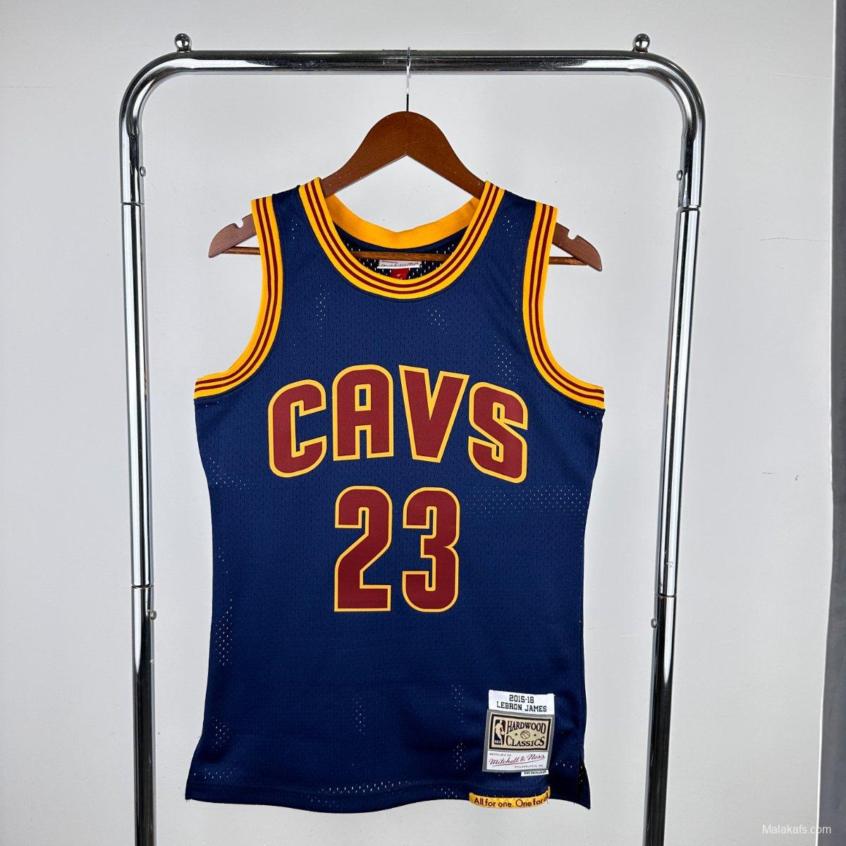 Cleveland Cavaliers #23 Lebron James 2015/16 Mitchell & Ness Edition