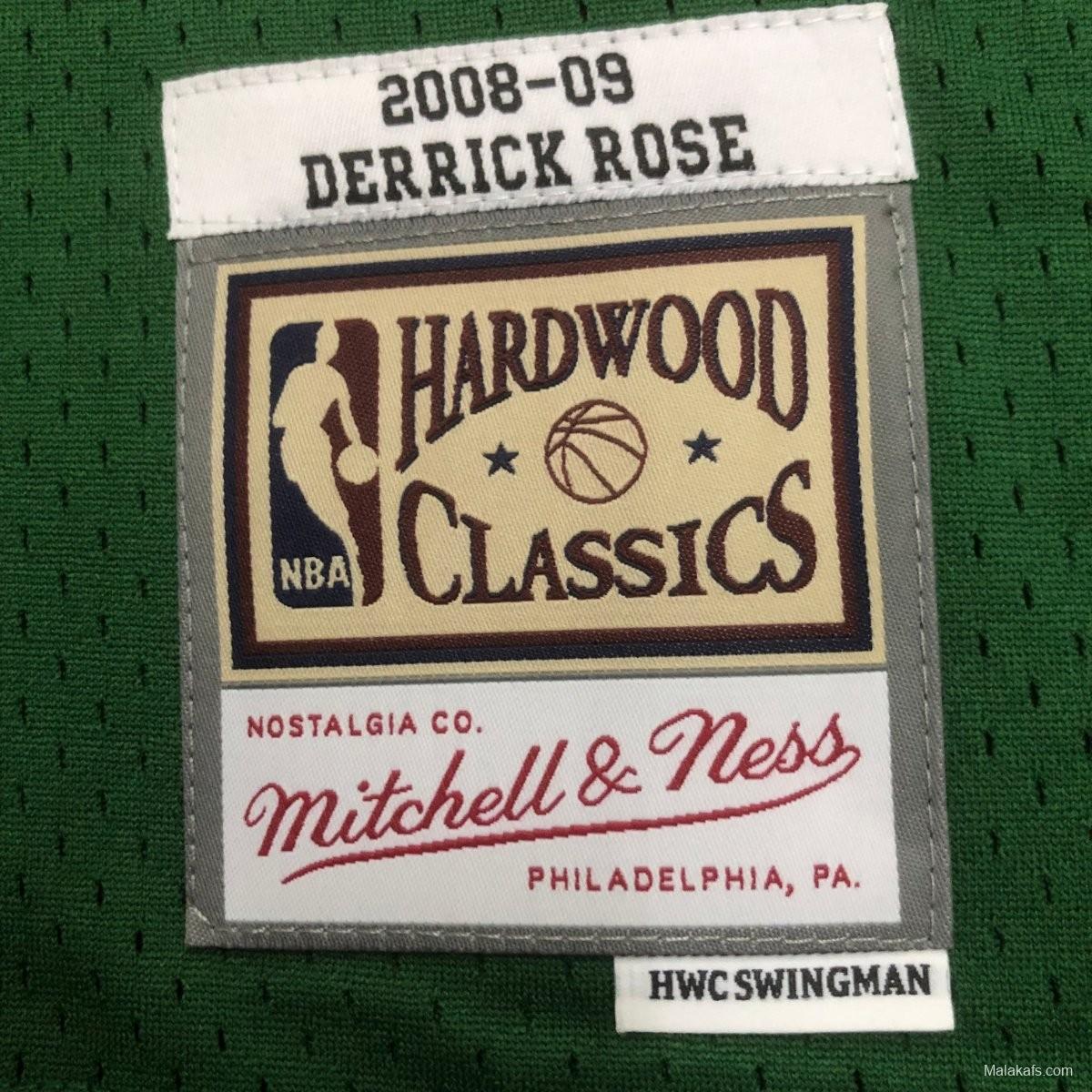 Chicago Bulls #1 Derrick Rose 2008/09 Mitchell & Ness Edition