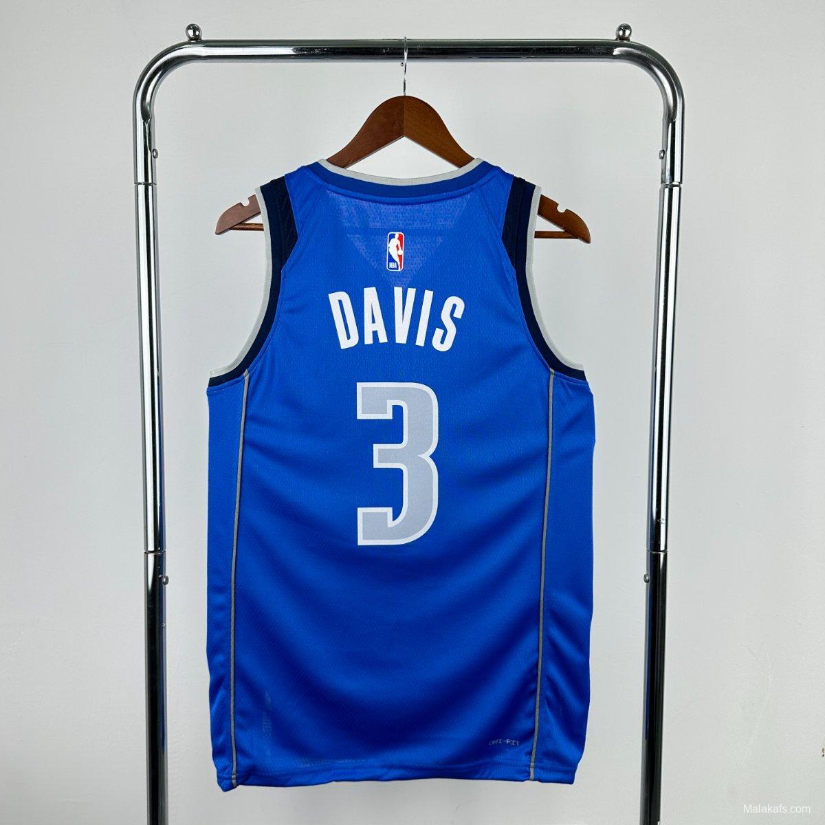 Dallas Mavericks #3 Davis 2024/25 Icon Edition
