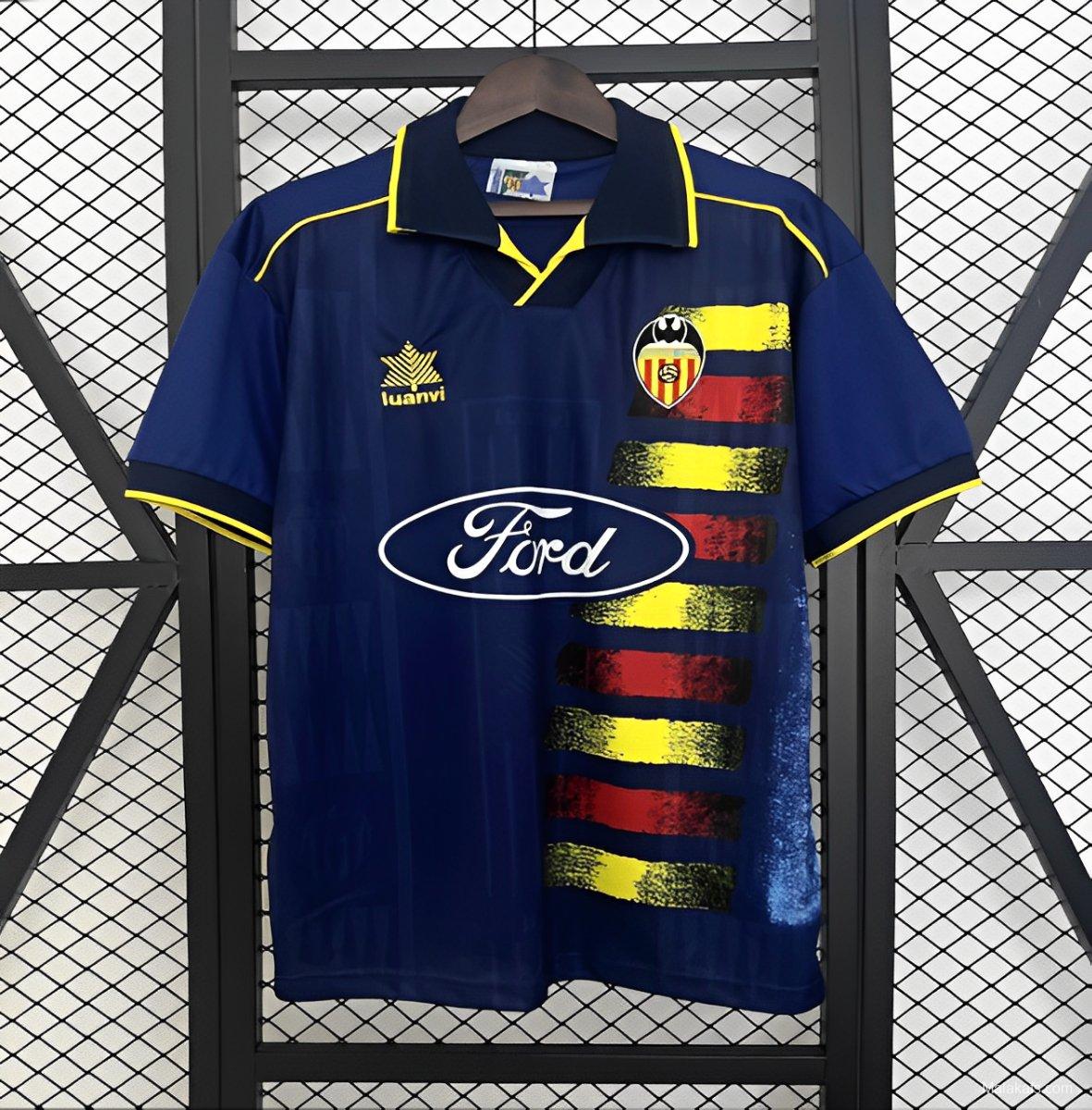 96/97 Retro Valencia Home Jersey