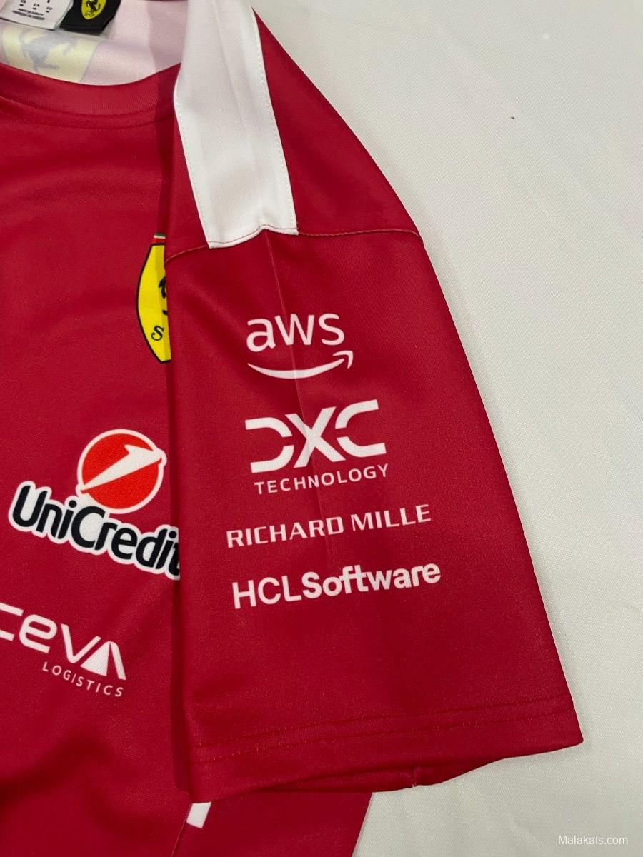 Ferrari F1 Team 2025 jersey