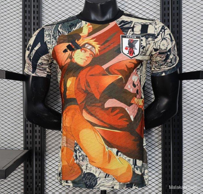 Player Version 2025 Japan Multi-Color with Naruto Anime Character Jersey