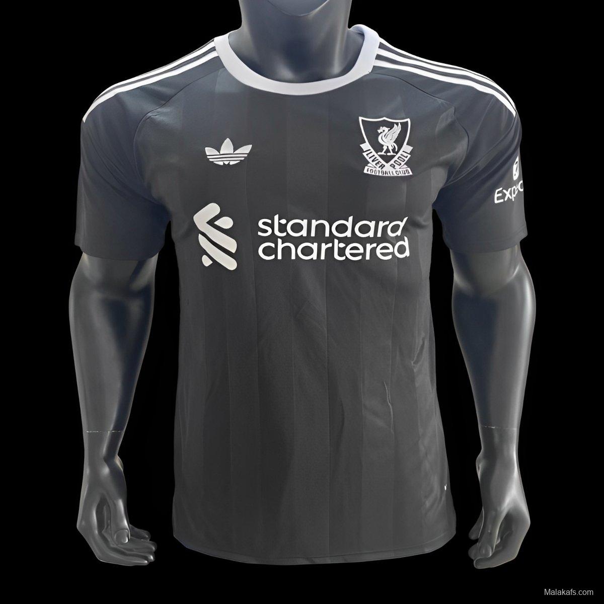 25/26 LIverpool Black Goalkeeper Jersey