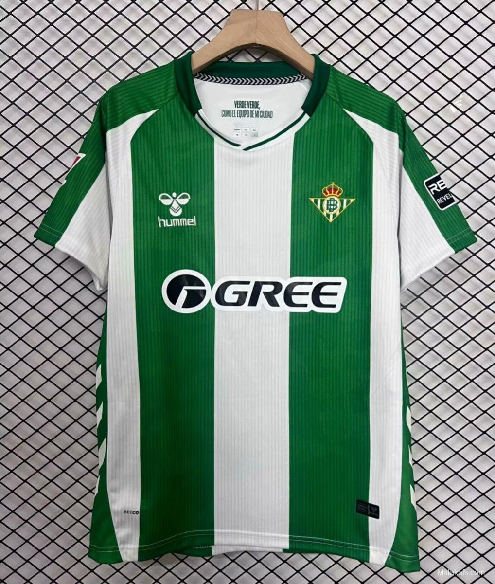 25/26 Real Betis Home Jersey