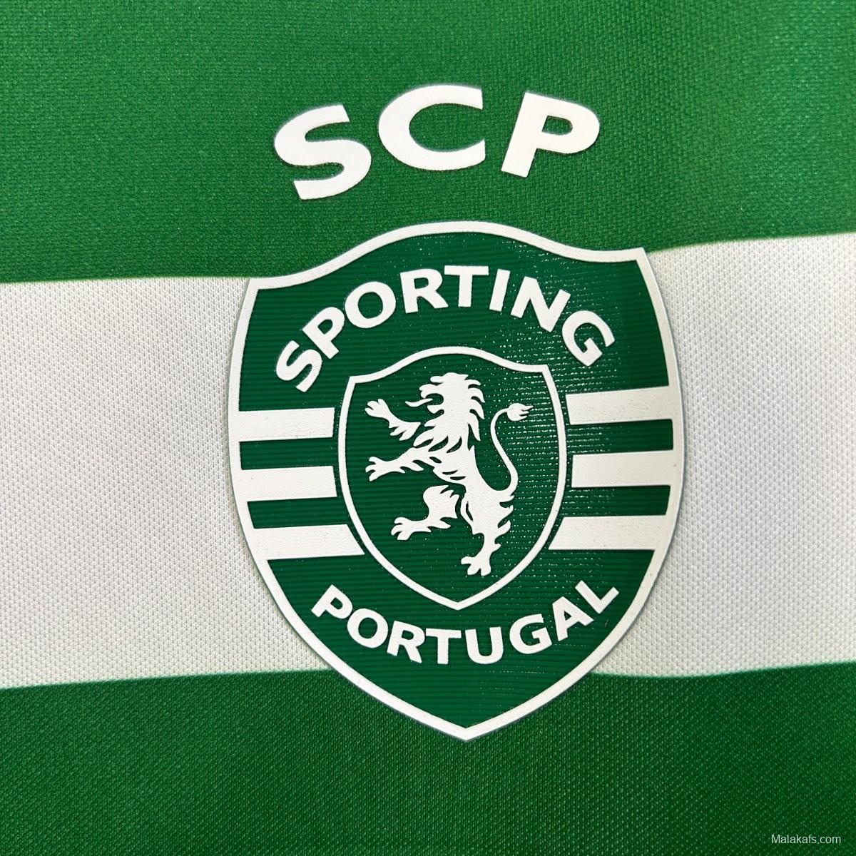 25/26 Women Sporting Lisbon Home Jersey