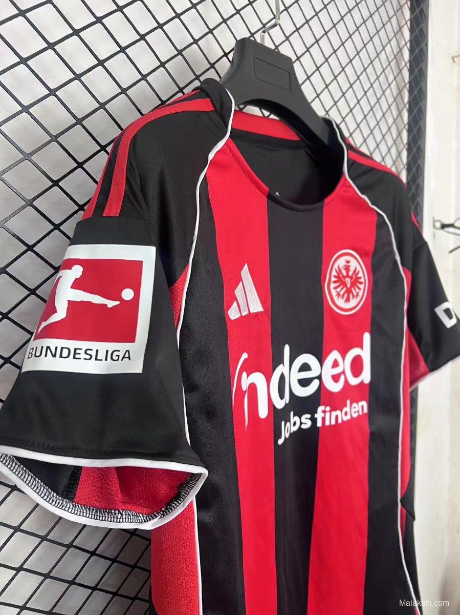 25/26 Eintracht Frankfurt Home Jersey