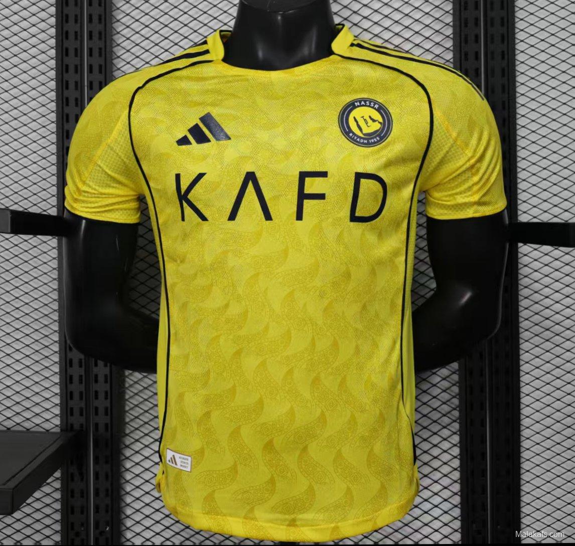 Player Version 25/26 Al-Nassr Home Jersey