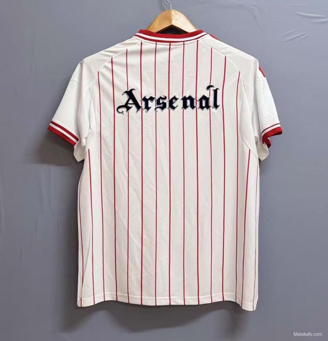 25/26 Arsenal US Pack Baseball White Jersey