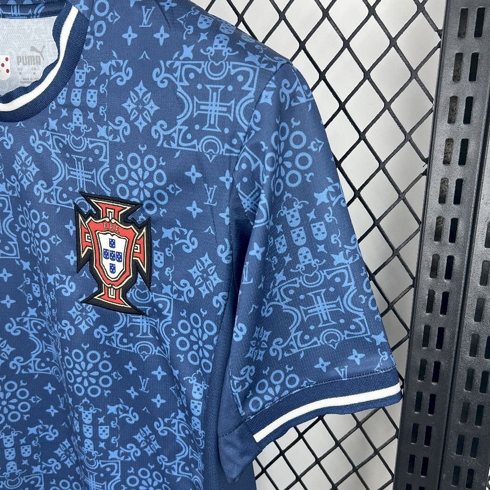 2025 Portugal Louis Vuitton Navy Special Jersey