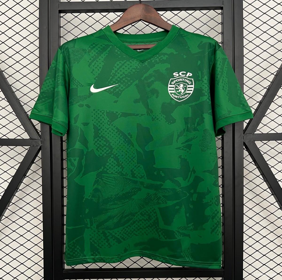 25/26 Sporting Lisbon Pre-Match Green Jersey