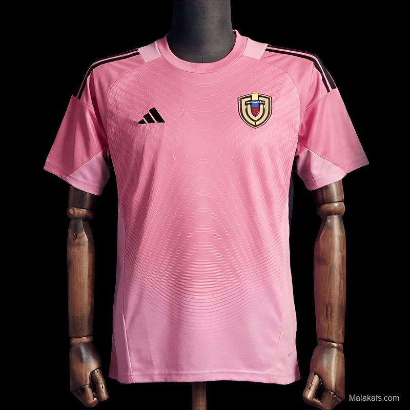 25/26 Venezuela Goalkeeper Pink Jersey