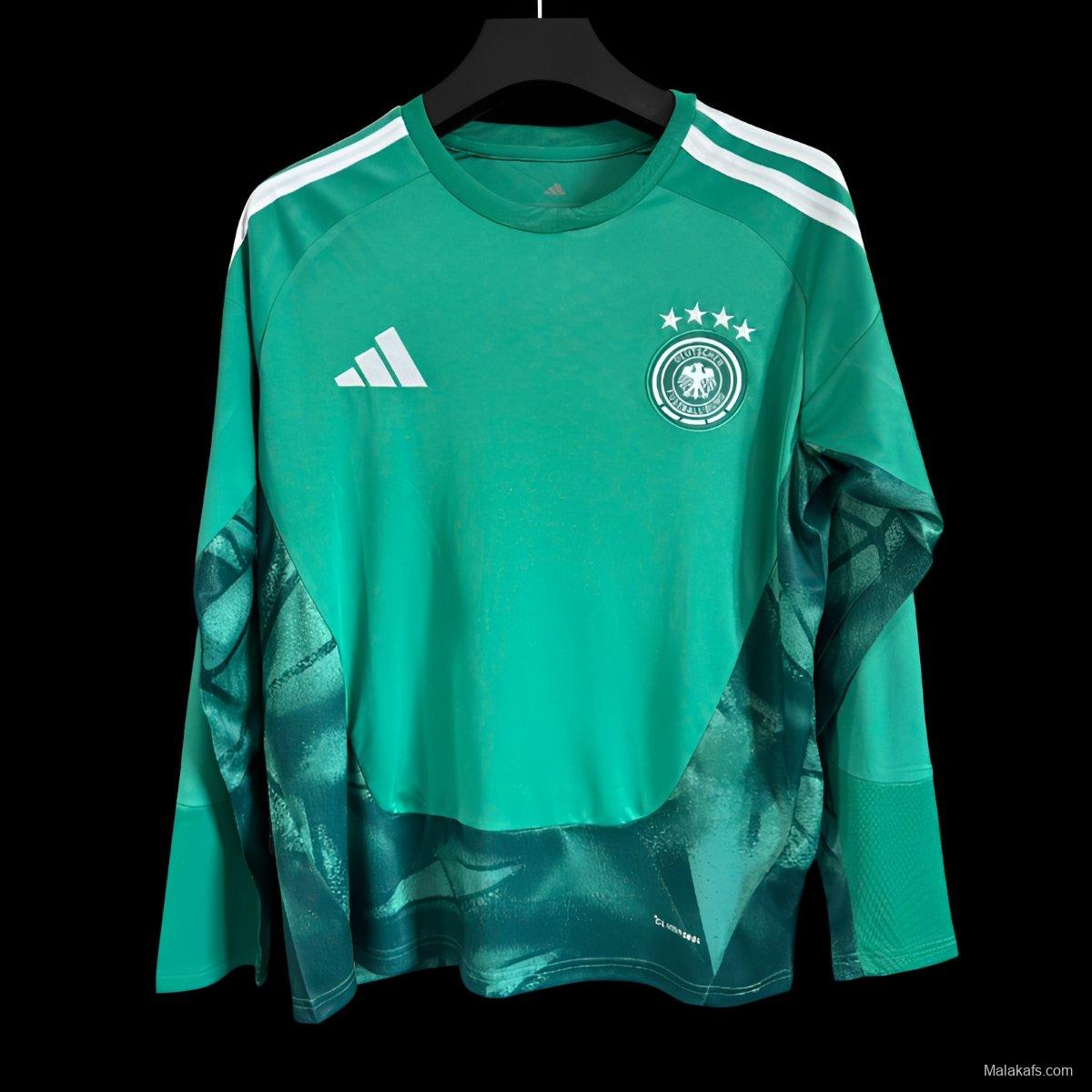 2026 Germany Green Goalkeeper Long Sleeve Jersey