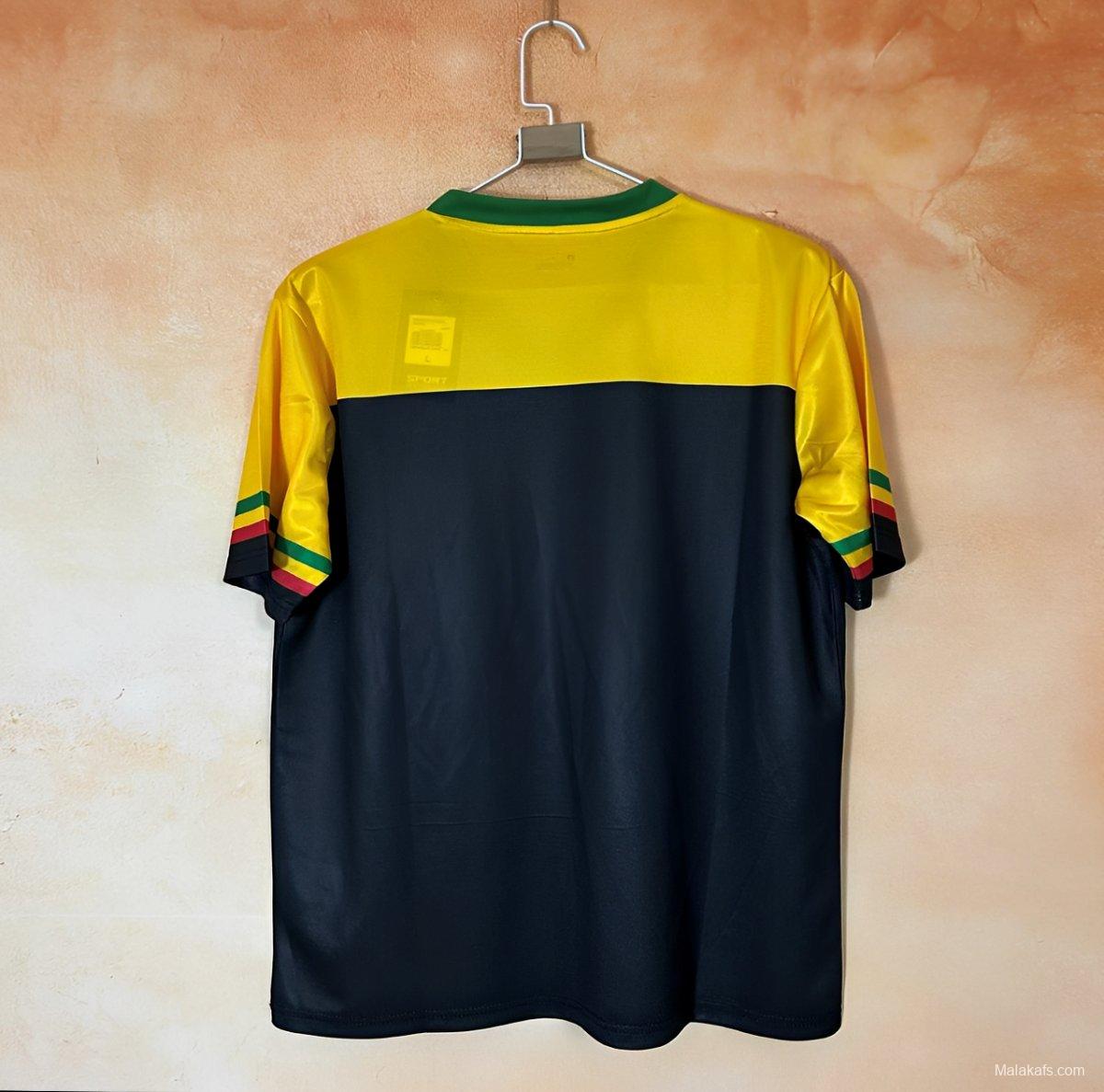 2026 Ghana Yellow Black The Star of Africa Jersey