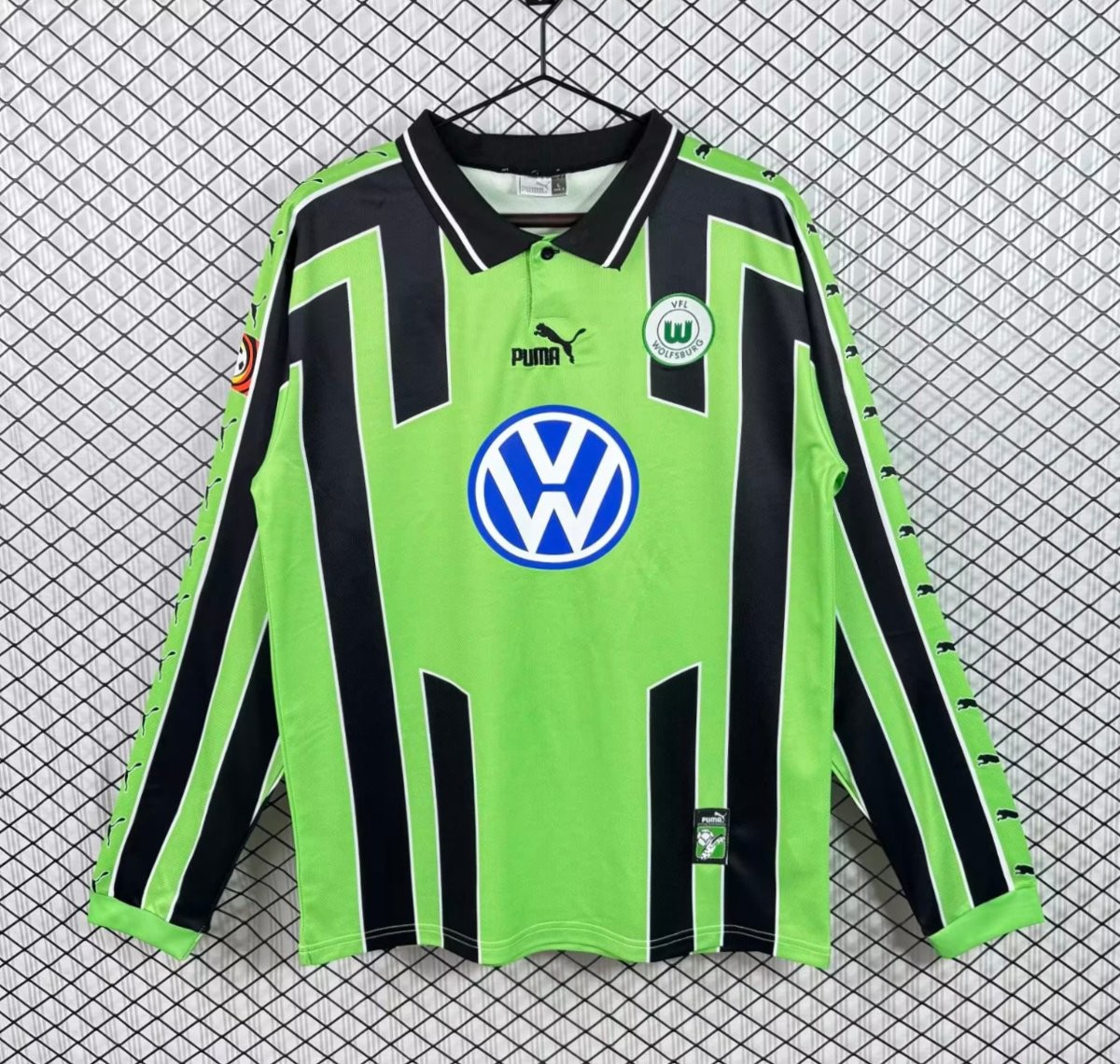 Retro 99/00 Wolfsburg Home Long Sleeve Jersey