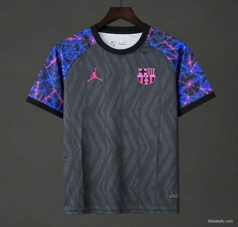 26/27 FC Barcelona x Jordan Special Edition Black Training Jersey