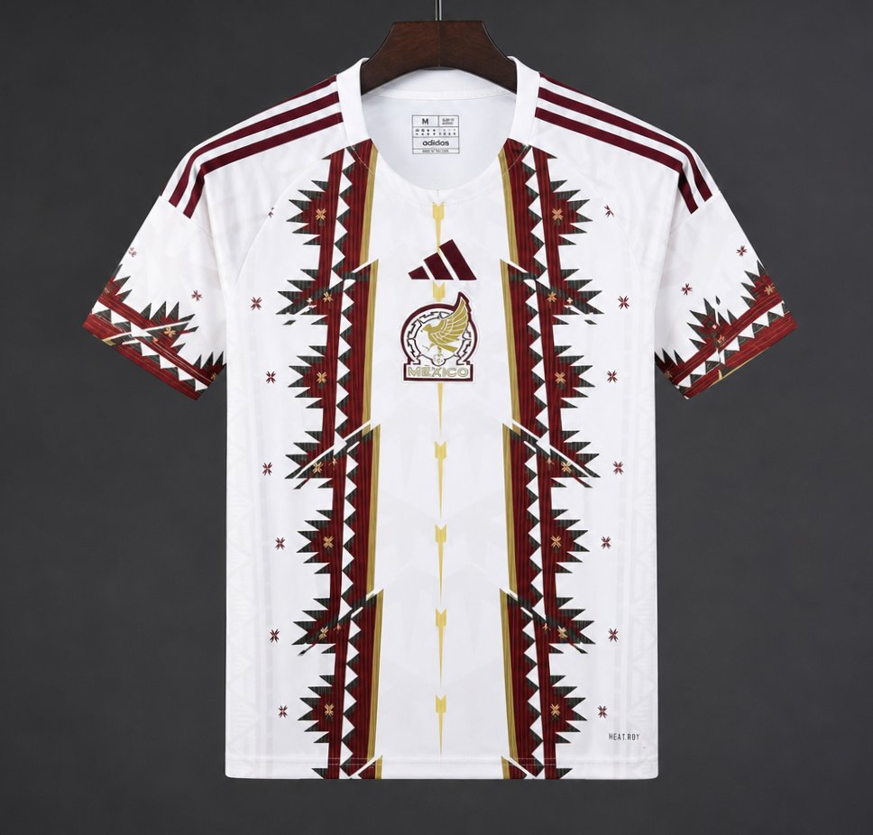 2026 Mexico Aztec Roots White Special Jersey