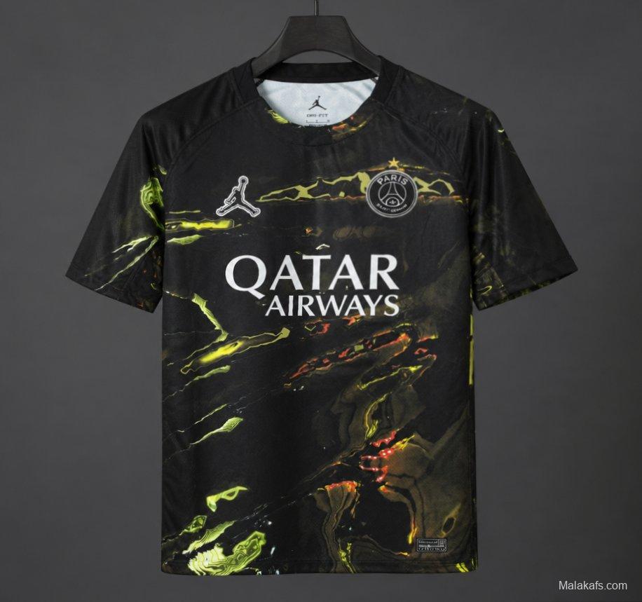 1 Star-25/26 PSG × Jordan Brand Third Black Jersey