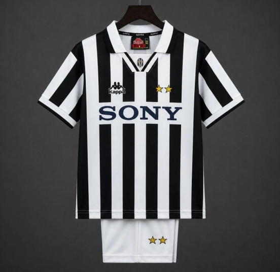 Retro Kids 95/97 Juventus Home Jersey