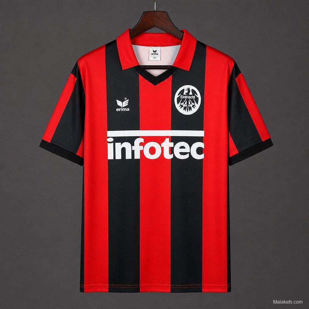 Retro 88/89 Eintracht Frankfurt Home Jersey