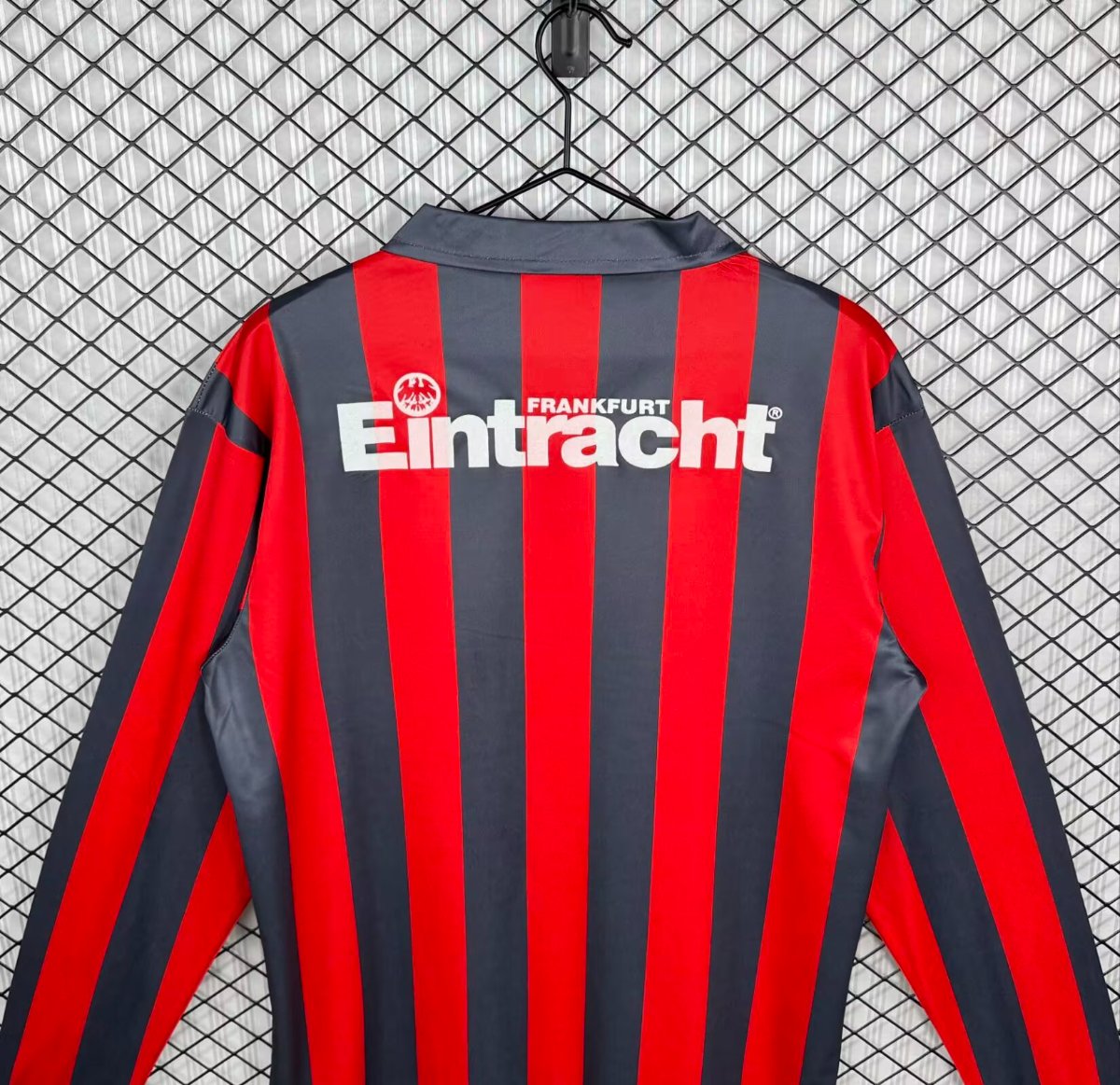 Retro 92/93 Eintracht Frankfurt Home Long Sleeve Jersey