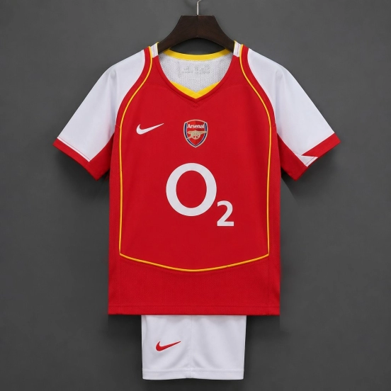 Retro Kids 04/05 Arsenal Home Jersey