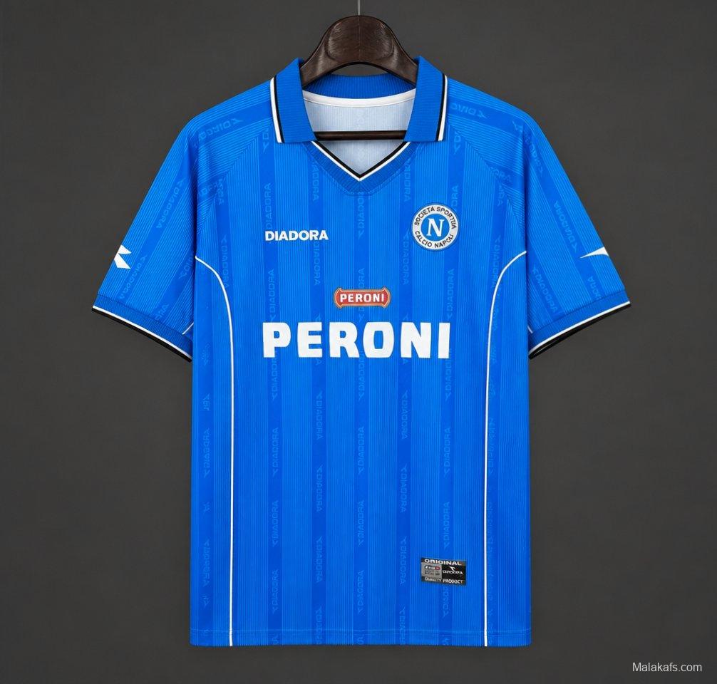 Retro 00/01 Napoli Home Jersey