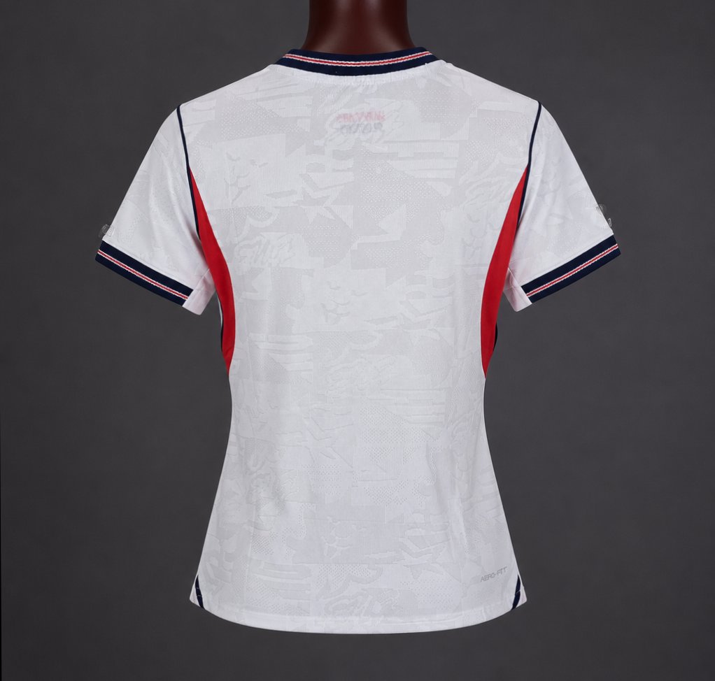 Player Version 2026 Women England Home Jersey
