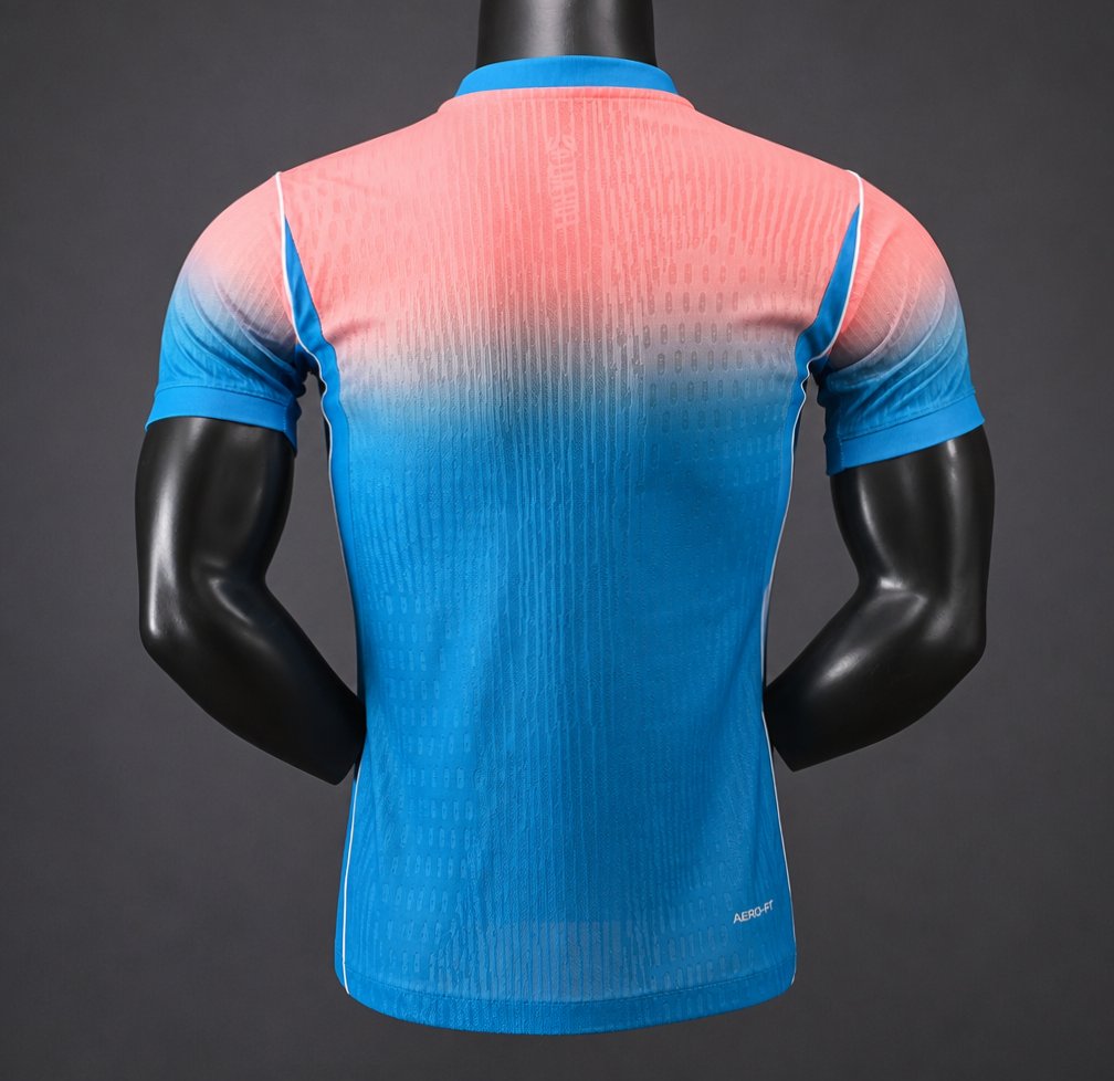 Player Version 2026 Australia Blue with Pink-to-Blue Gradient Away Jersey