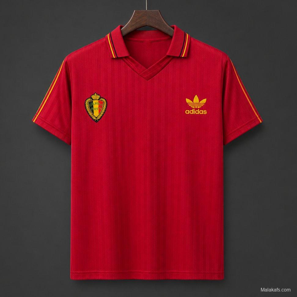 Retro 1990 Belgium Home Jersey