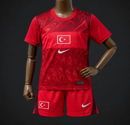 2026 Turkey/Türkiye Away Red Jersey