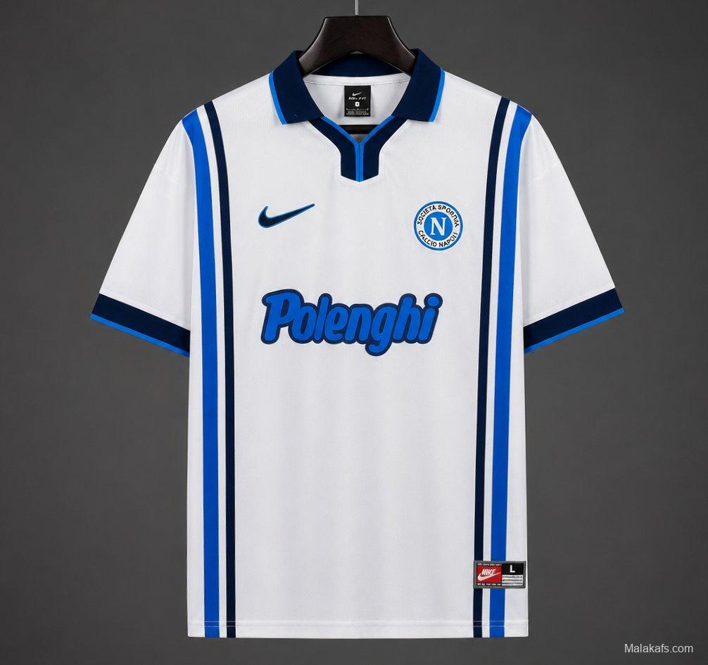 Retro 97/98 Napoli Away White Jersey