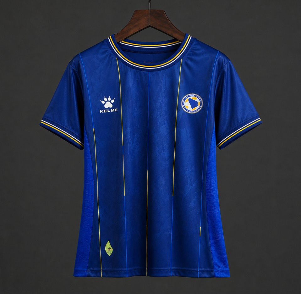 2026 Women Bosnia and Herzegovina Home  Jersey