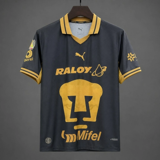 26/27 Pumas UNAM Away Black Jersey
